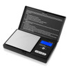 Weigh Gram Scale Digital Pocket Scale,100g by 0.01g,Digital Grams Scale, Food Scale, Jewelry Scale Black, Kitchen Scale 100g(TOP-100)