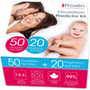 iProven Ovulation Predictor Kit - Ovulation Kit with 50 Ovulation Strips and 20 Pregnancy Tests - Early Pregnancy Detection - Easy Dip & Read Test Strips for Home Use - iProven FK-127A