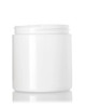 8 oz white PP single wall jar with 70-400 neck finish- Case of 175