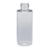 2 oz clear PET cylinder round bottle with 20-410 neck finish with White Fine Mist Sprayer- Set of 800