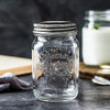6 Pcs 16oZ Mason Drinking Jars with Lids 100% Recycled Glass Bottles and Drinking Straws with 3 Extra Free Sealing Lid