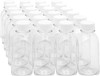 8-OZ Square Plastic Juice Bottles with lids  - 100-CT