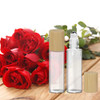 12Pcs 15ml Glass Roll On Bottle with Bamboo Lid for Essential Oils, Creatiee Eco-friendly Refillable Clear Perfume Sample Bottles with Stainless Steel Roller Ball - Portable & Practical