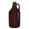 Libbey 70217 Amber Glass 64 Ounce Beer Growler - 6 / CS