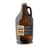Libbey 70217 Amber Glass 64 Ounce Beer Growler - 6 / CS
