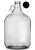 Home Brew Ohio 1 Gallon Glass Water Bottle Includes 38 mm Black Metal Screw Cap