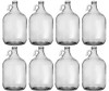 Glass Jug, 1 gal (Pack of 8)