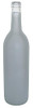W5A-RWB 750ml Red White & Blue Assortment Glass Bordeaux Wine Bottle Flat-Bottomed Cork Finish - Case of 12