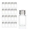 Filter 10ml Clear Glass Headspace Vial, Sterile Screw Caps and Silicon Septa, 100pcs