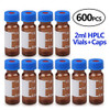 100 Pack 9-425 Autosampler Vials & 100 Pack 0.1mL Glass Vial Inserts