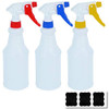 Cosywell Plastic Spray Bottles 750 ml Heavy Duty Spraying Bottle Leak Proof Mist Water Bottle for Chemical and Cleaning Solutions All-Purpose Adjustable Head Sprayer 3 Pack