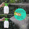 Manual Garden Sprayer Hand Lawn Pressure Pump Sprayer Safety Valve Adjustable Nozzle Half Gal