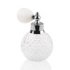 Crystal Art Vintage Style Refillable Perfume Atomizer Spray Bottle 100ml (Clear)