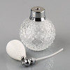 Crystal Art Vintage Style Refillable Perfume Atomizer Spray Bottle 100ml (Clear)