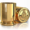 50 Caliber Brass Ceramic Shot Glasses - Set of 2