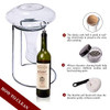 1800ML Crystal Glass 64 Oz Wine Decanter Wine Carafe Gifts for Red Wine Lover, Decanter with Wine Accessories - Wine Bottle Opener, Wine Stopper & Pourer, Cleaning Brush & Beads & Drying Stand & Cork