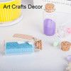 Brajttt 64PCS Cork Stoppers Glass Bottles, DIY Decoration Tiny Glass Jars Favors,Mini Vials Cork,10ml Storage Container for Art Crafts,Small Glass Jars for Wedding Party Supplies