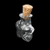 E-smartinlife 10Pcs Mini Glass Bottle Jars Vials Wish Bottle Star Shape Wishing Bottles