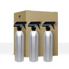 3 Pack Empty Aluminum Spray Bottles with Sprayers 20 oz.