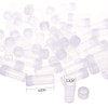 5ml Plastic Test Tubes Small Bottle Vial Storage Vial Storage Container for Lab -50pcs