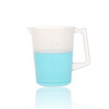 ULAB Handled Plastic Beaker, Vol. 2000ml , PP Material, with Spout and Molded Graduation, UBP1012