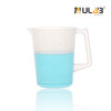 ULAB Handled Plastic Beaker, Vol. 2000ml , PP Material, with Spout and Molded Graduation, UBP1012