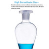 Borosilicate Glass 500ML Separating Funnel Heavy Wall Conical Separatory Funnel with 24/40 Joints and PTFE Stopcock Lab,Pyrex,Food，pear - 500ML