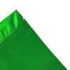 100PCS Matte Double-Sided Colored Stand-Up Resealable QuickQlick Bags (10x15cm (4x6"), Green)