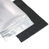 100PCS Matte Clear Front Black Back Stand-Up 1oz Bags (8.5x13cm (3.3x5.1"), Translucent/Black)