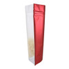 100PCS Matte Clear Front Red Back Stand-Up 1oz Bags (8.5x13cm (3.3x5.1"), Translucent/Red)