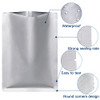 YunKo 100 PACK 1 Gallon Mylar Bags Aluminum Foil Bags for Long Term Food Storage （4Mil,8x12inch）