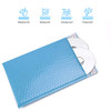 25pcs #0 7x10" Poly Bubble Mailers Padded Envelopes Retailer Shipping Bags with Waterproof Self Seal Strip - Blue