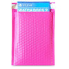 250-Pack #0 (6" x 10") Premium Hot Pink Color Self Seal Poly Bubble Mailers Padded Shipping Envelopes (Total 250 Bags)