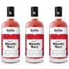 Hella Cocktail Co. Spicy Bloody Mary Premium Cocktail Mixers, 750ml (3 Bottle Set) - Made with All Natural Ingredients, Real Horseradish and 100% Tomato Juice