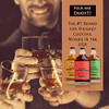 Cocktail Crate Premium Drink Mixer Variety Pack | Award Winning Craft Cocktail Mixers for True Connoisseurs | Premium Cocktail Syrup Creations with Aromatic Bitters, Demerara Sugar | 12oz - 3 pack