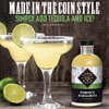 Strongwater Perfect Margarita Mix (Makes 8 Cocktails) - Ultra Concentrated, Coin Style, Premium Margarita Mixer, Made with Fresh Lime Juice & Orange Cointreau Extract - Just Add Tequila