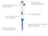 MicroPipette Kit: 3 IVYX Scientific Pipettors (0.5-10μl; 10-100μl; 100-1000μl), Adjustable Single Channel Multi-Volume Autoclavable Pipettes