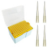 ADAMAS-BETA 200ul Pipette Tips Sterile Yellow Universal Pipette Tips (96 Tips/Rack) RNase/DNase Free