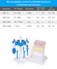 Micropipette Complete Starter Kit Set 0.5-10ul, 10-100ul, 100-1000ul, 1-10ml Single Channel with Tips Box/Packet and Pipette Carousel Stand by Microlit