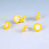 LabZhang 24pcs Syringe Filter,Syringe Lab Filters,PES Hydrofilic Membrane 25mm Diameter 0.22um Pore Size,Non Sterile Filtration,Yellow(PES-25mm 0.22um)