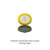 LabZhang 24pcs Syringe Filter,Syringe Lab Filters,PES Hydrofilic Membrane 25mm Diameter 0.22um Pore Size,Non Sterile Filtration,Yellow(PES-25mm 0.22um)