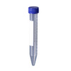 15ml PP (17x118mm), flat screw cap, 50/sterile bag, 500/cs