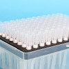 Micro Pipette Tips 100ul Low Retention Filtered Tips in Rack Universal Transparent 960pcs RNase & DNase Free, Sterilized by Radiation