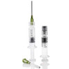 Kopperko 1 Pack (Single) Borosilicate Glass Syringe - 1ml Syringe, Heat Resistant Luer Lock Syringe - Glue Syringe for Use with Thick Liquids, Oils, Ink - Bonus 14GA Blunt Tip Non-Hypodermic Needles