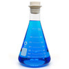 Glass Flask Erlenmeyer Flask Narrow Mouth 1000ml Graduated Flasks