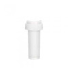 8 Dram Reversible Cap Vials Opaque White (410 units/box)