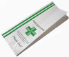 Green Health Cross - Dispensary Prescription Bags (10x3x1.5) Gusseted Paper Pharmacy Bag, Medication Packaging for Drug Stores, Designed with Collectives in Mind - With Compliance Statement (100)