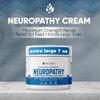 Raitera Neuropathy Relief Cream - 7 oz - Maximum Strength Nerve Relief for Feet Hands Legs Toes - Natural Ingredients Frankincense Arnica Aloe Vera Emu MSM Hemp - Fast-Acting Scientifically Developed Support