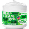 Hemp Cream x30 MSM Power – All-Natural Seed Oil Extract - Extra Strength Massage Lotion with Arnica, Menthol and Organic Oils