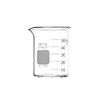 PYREX Griffin Borosilicate Glass Beaker- Low Form Graduated Measuring Beaker with Spout?? Premium Scientific Glassware for Laboratories, Classrooms or Home Use - PYREX Chemistry Glassware, 50 mL, 12/Pk